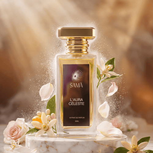 Flacon extrait de parfum L'aura céleste 50 ML SAMĀ SAMA