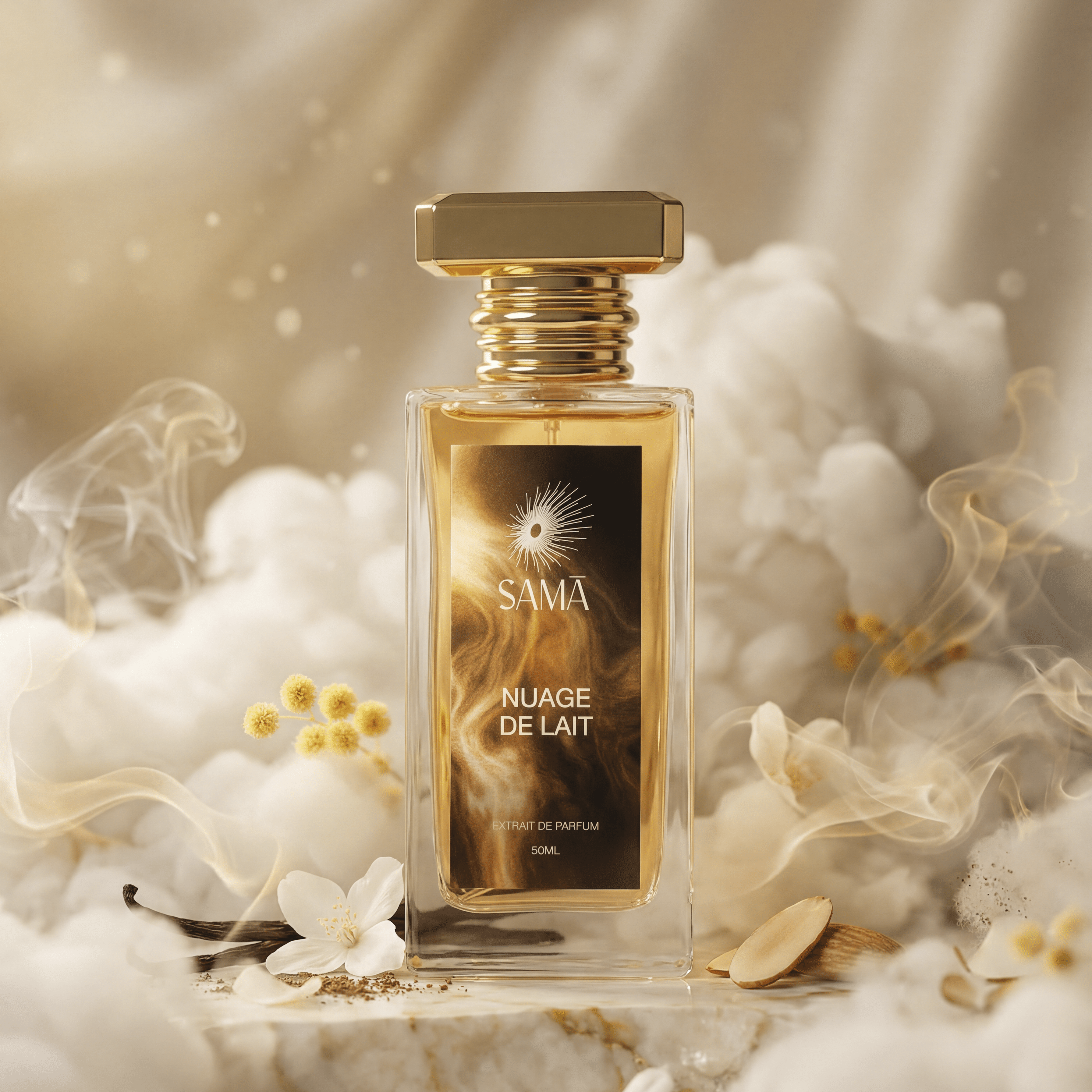 Flacon extrait de parfum Nuage de lait 50 ML SAMĀ SAMA