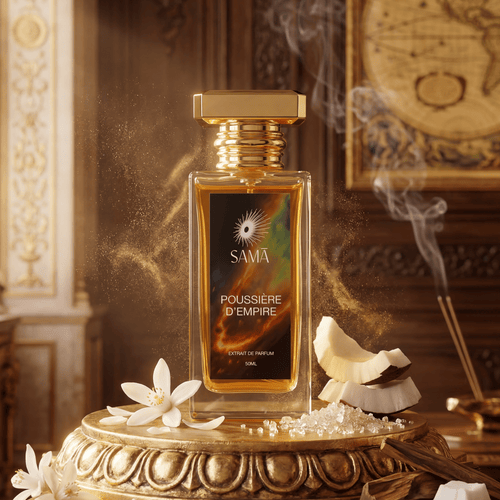 Flacon extrait de parfum Poussière d'empire 50 ML SAMĀ SAMA