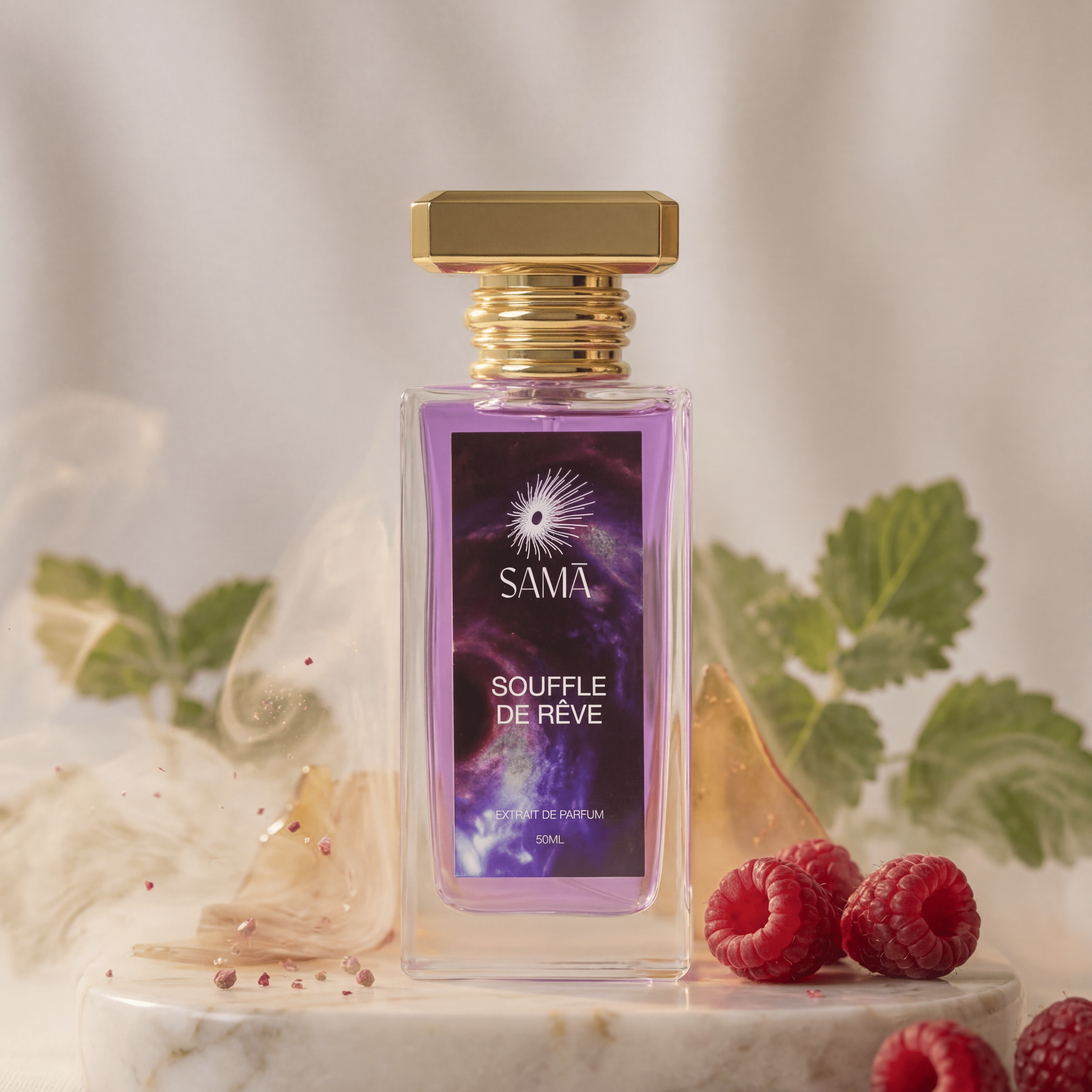 Flacon extrait de parfum Souffle de rêve 50 ML SAMĀ SAMA