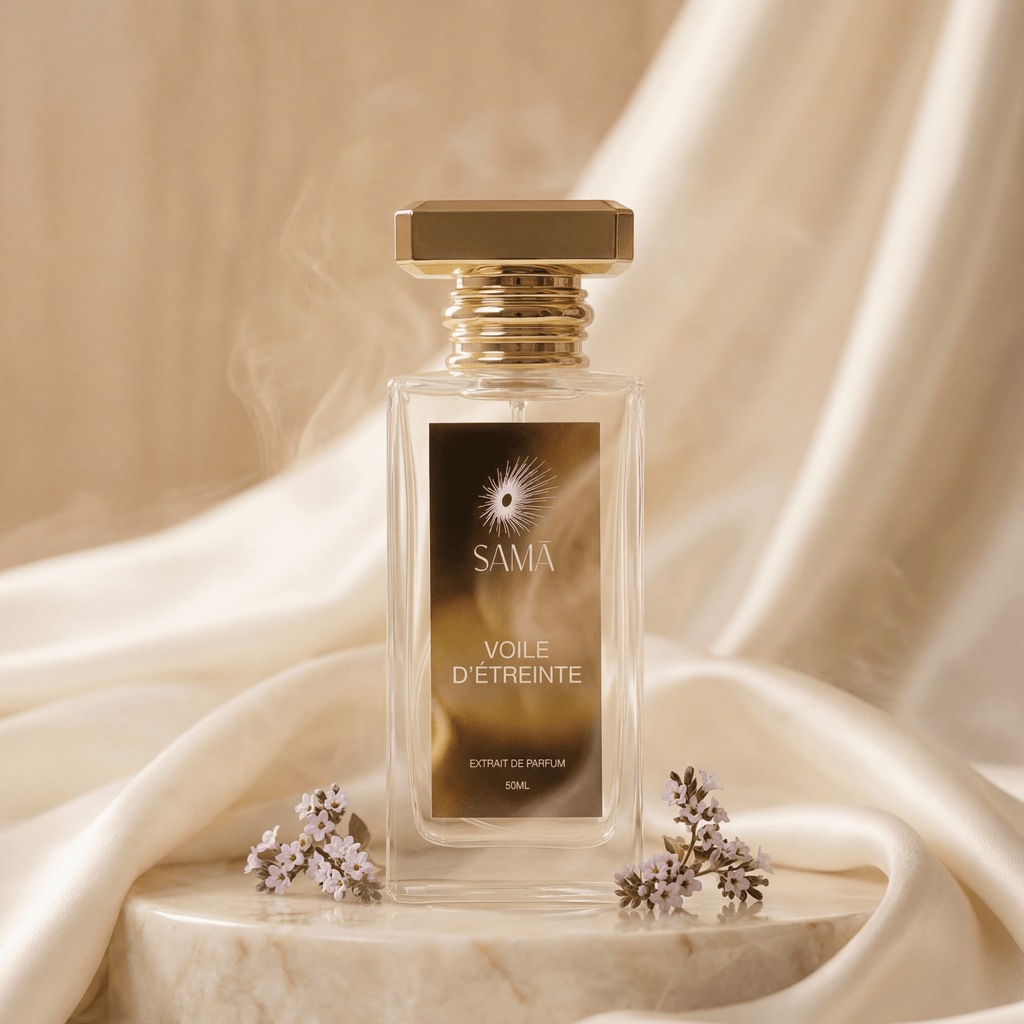 Flacon extrait de parfum Voile d'étreinte 50 ML SAMĀ SAMA