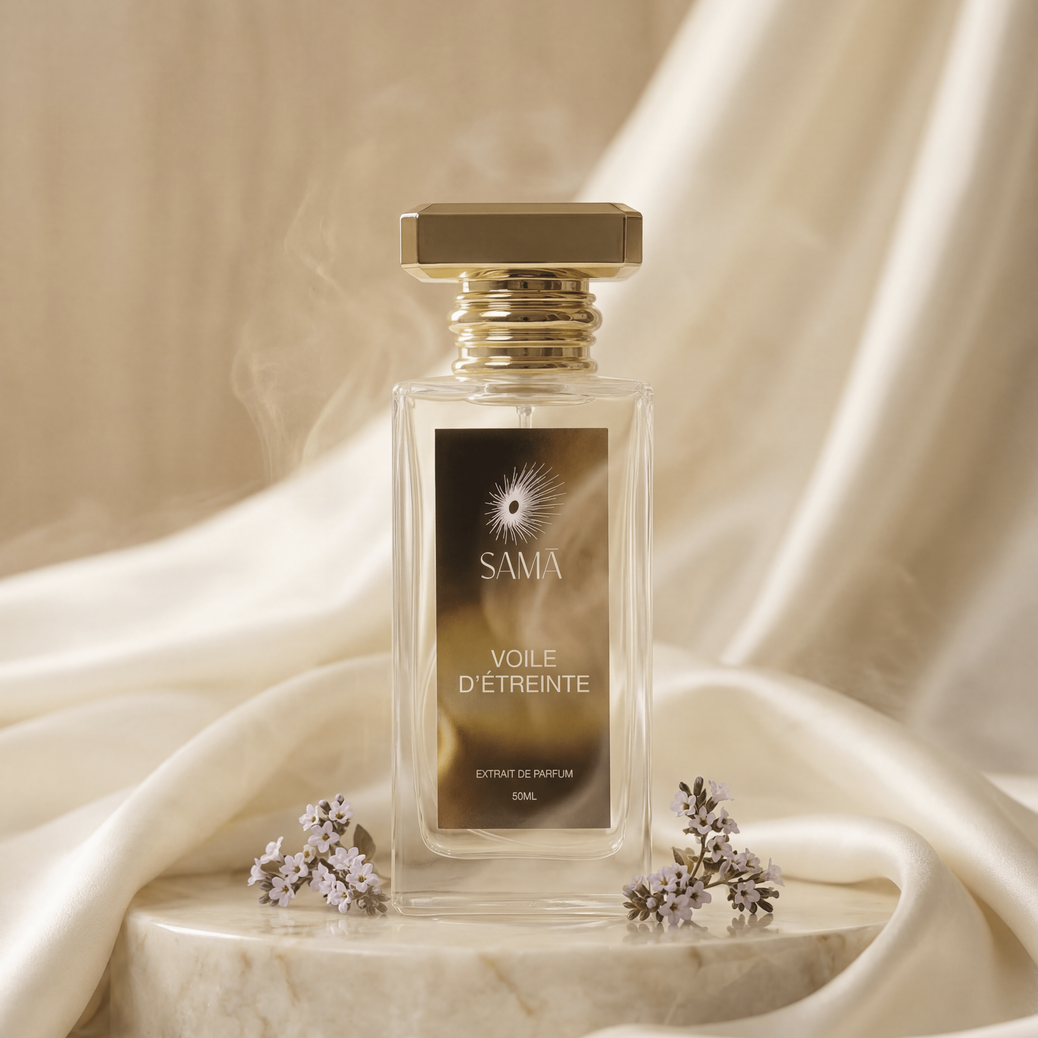 Flacon extrait de parfum Voile d'étreinte 50 ML SAMĀ SAMA